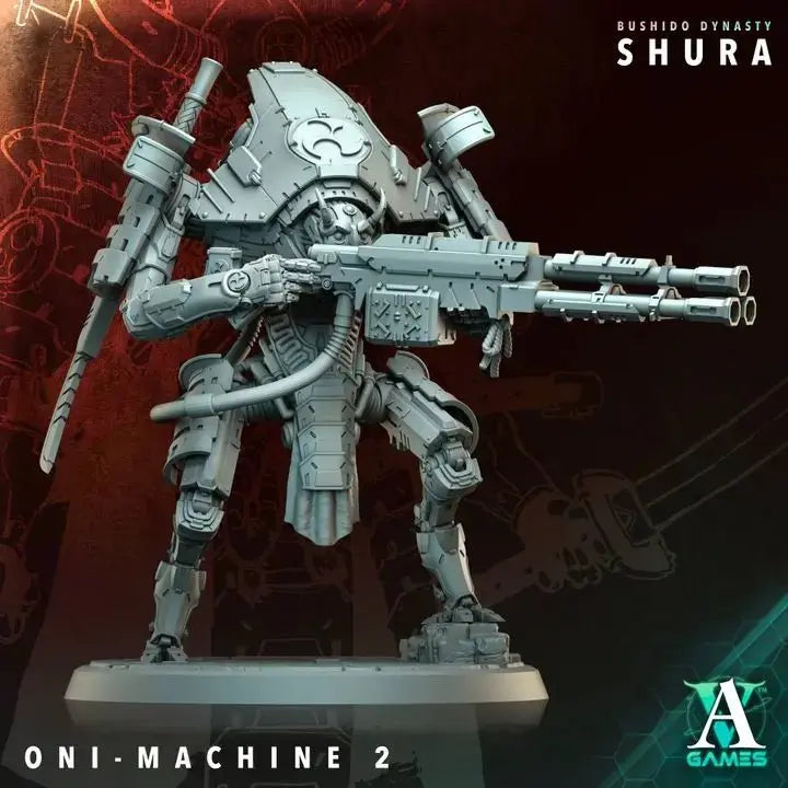 Tenrai Shogunate - Shura - STL Bundle - Archvillain Games