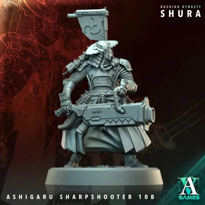 Tenrai Shogunate - Shura - STL Bundle - Archvillain Games