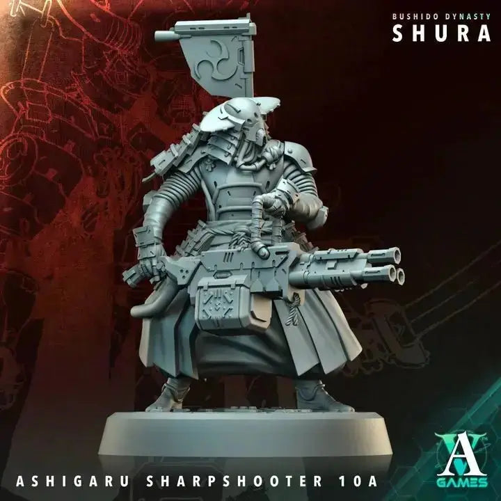 Tenrai Shogunate - Shura - STL Bundle - Archvillain Games