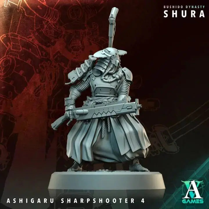 Tenrai Shogunate - Shura - STL Bundle - Archvillain Games