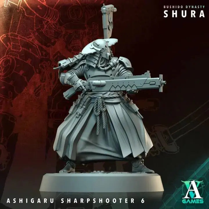 Tenrai Shogunate - Shura - STL Bundle - Archvillain Games