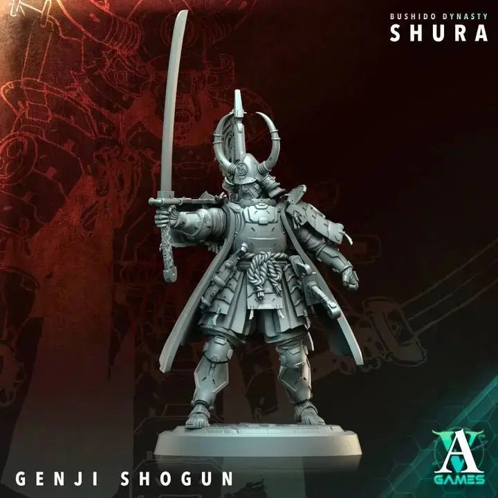 Tenrai Shogunate - Shura - STL Bundle - Archvillain Games