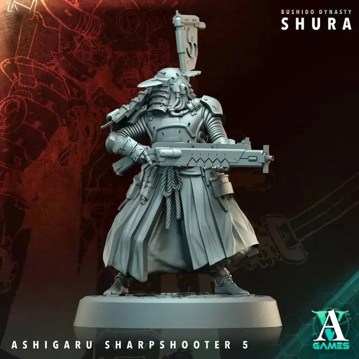 Tenrai Shogunate - Shura - STL Bundle - Archvillain Games