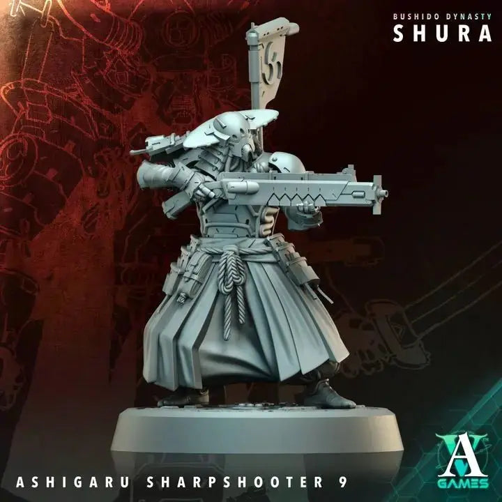 Tenrai Shogunate - Shura - STL Bundle - Archvillain Games