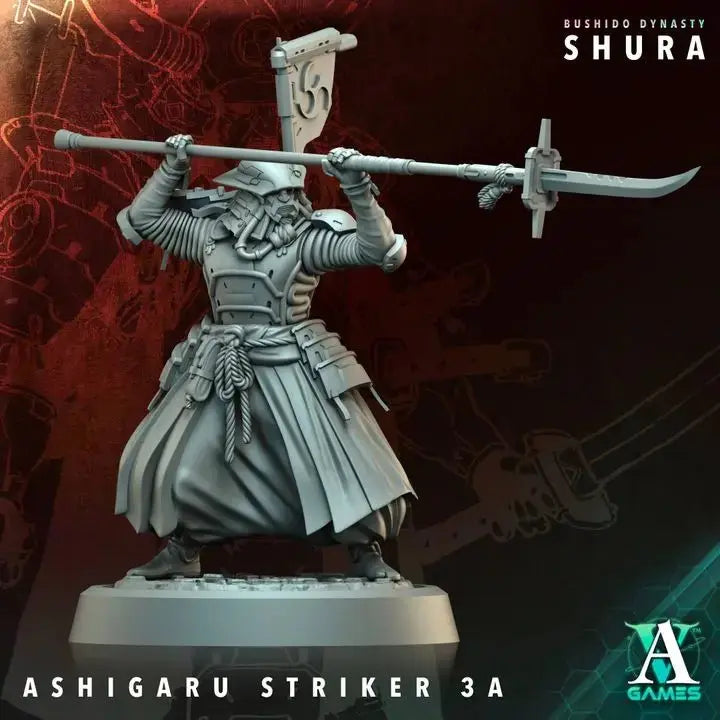 Tenrai Shogunate - Shura - STL Bundle - Archvillain Games