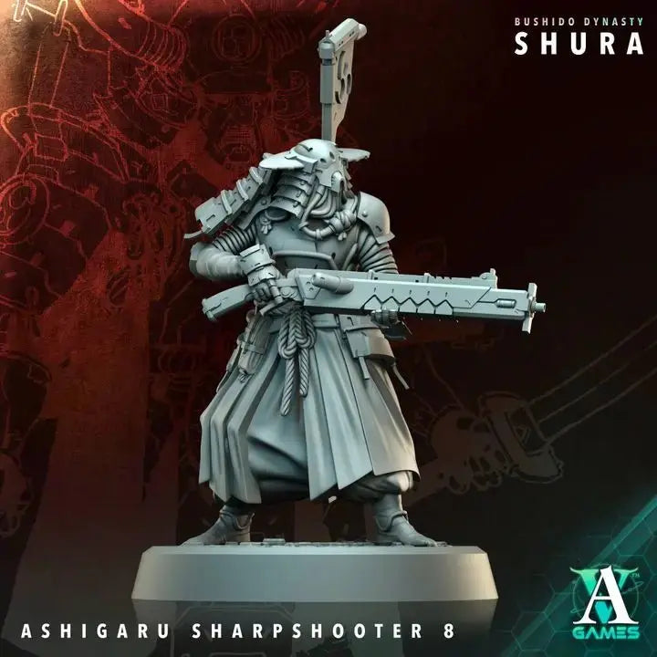 Tenrai Shogunate - Shura - STL Bundle - Archvillain Games