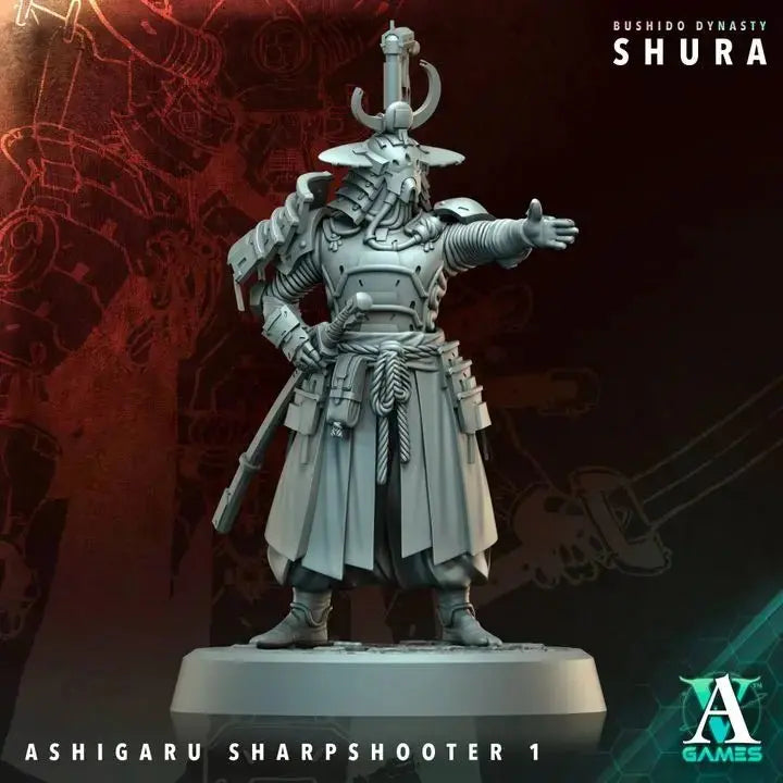 Tenrai Shogunate - Shura - STL Bundle - Archvillain Games