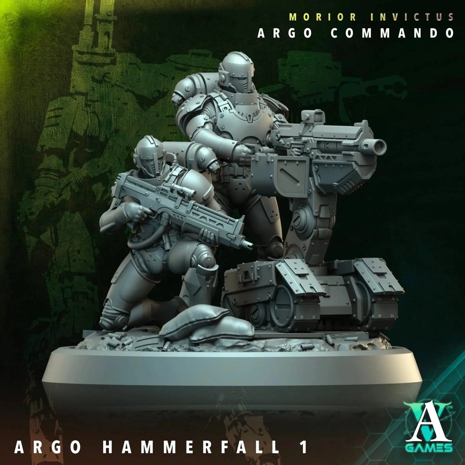 Terran Alliance - Argo Commando - STL Bundle - Archvillain Games