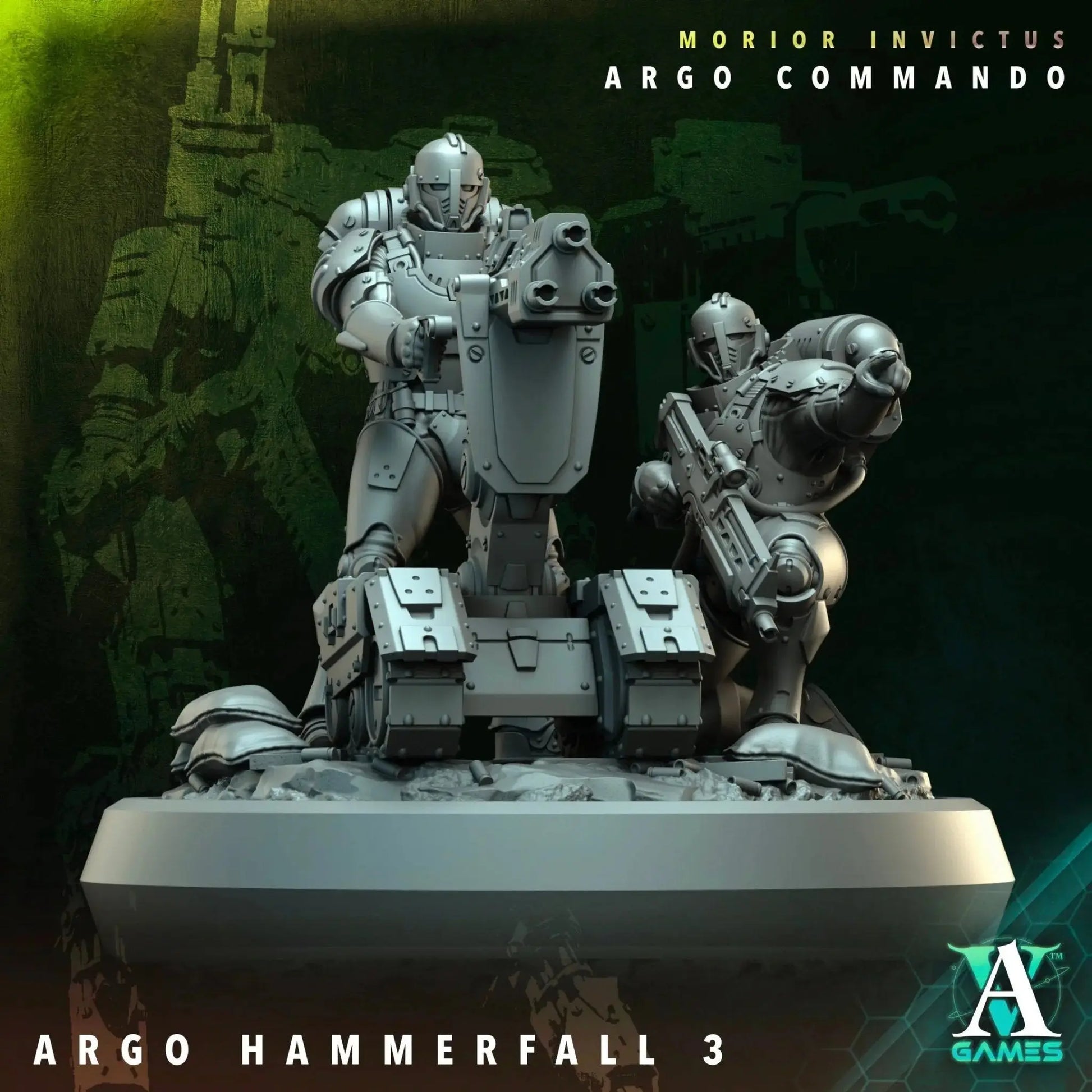 Terran Alliance - Argo Commando - STL Bundle - Archvillain Games