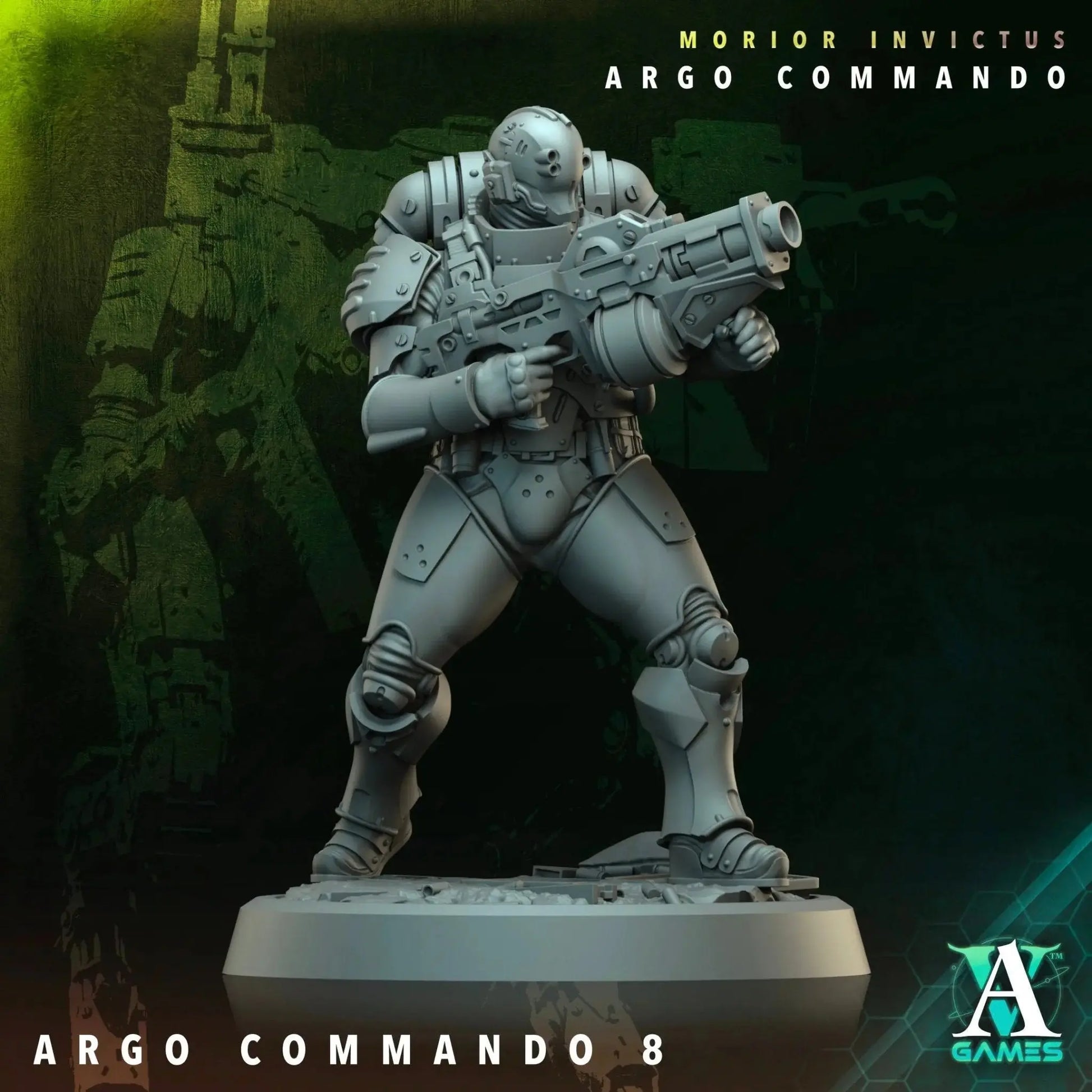 Terran Alliance - Argo Commando - STL Bundle - Archvillain Games