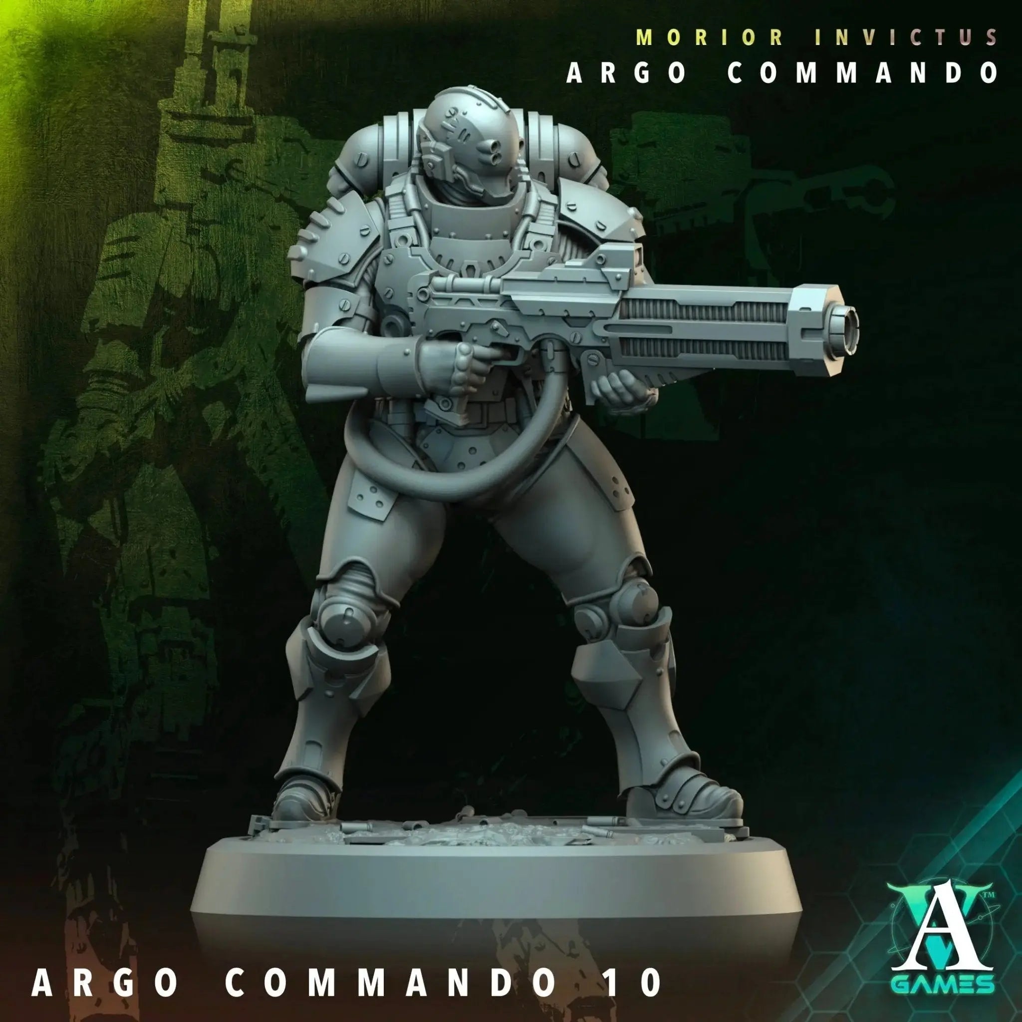 Terran Alliance - Argo Commando - STL Bundle - Archvillain Games