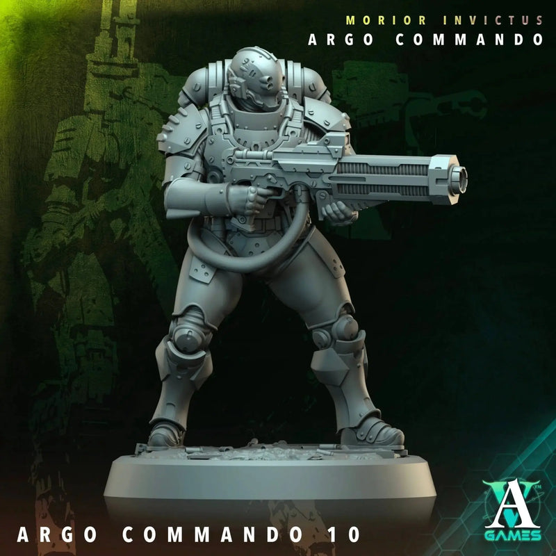 Terran Alliance - Argo Commando - STL Bundle - Archvillain Games