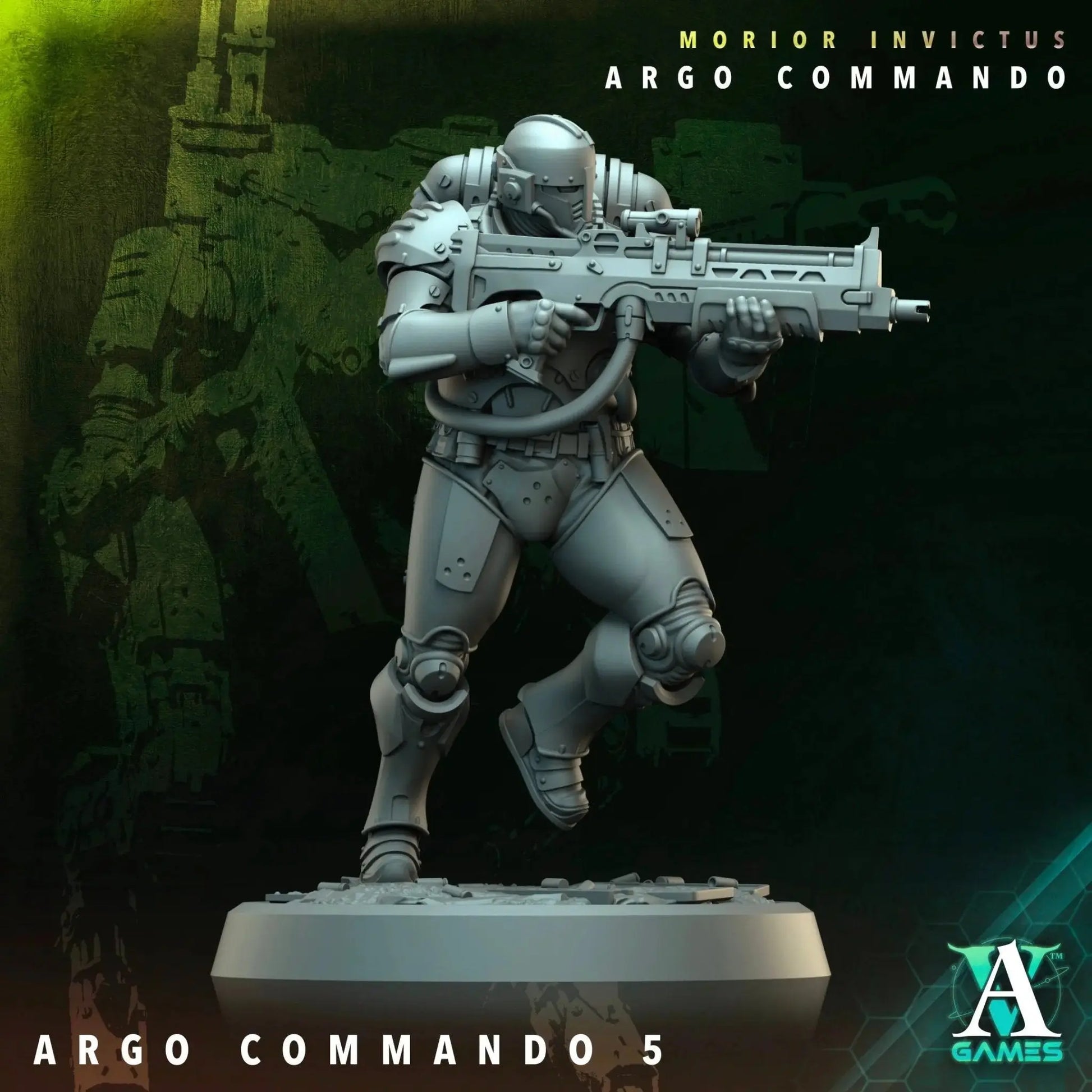 Terran Alliance - Argo Commando - STL Bundle - Archvillain Games