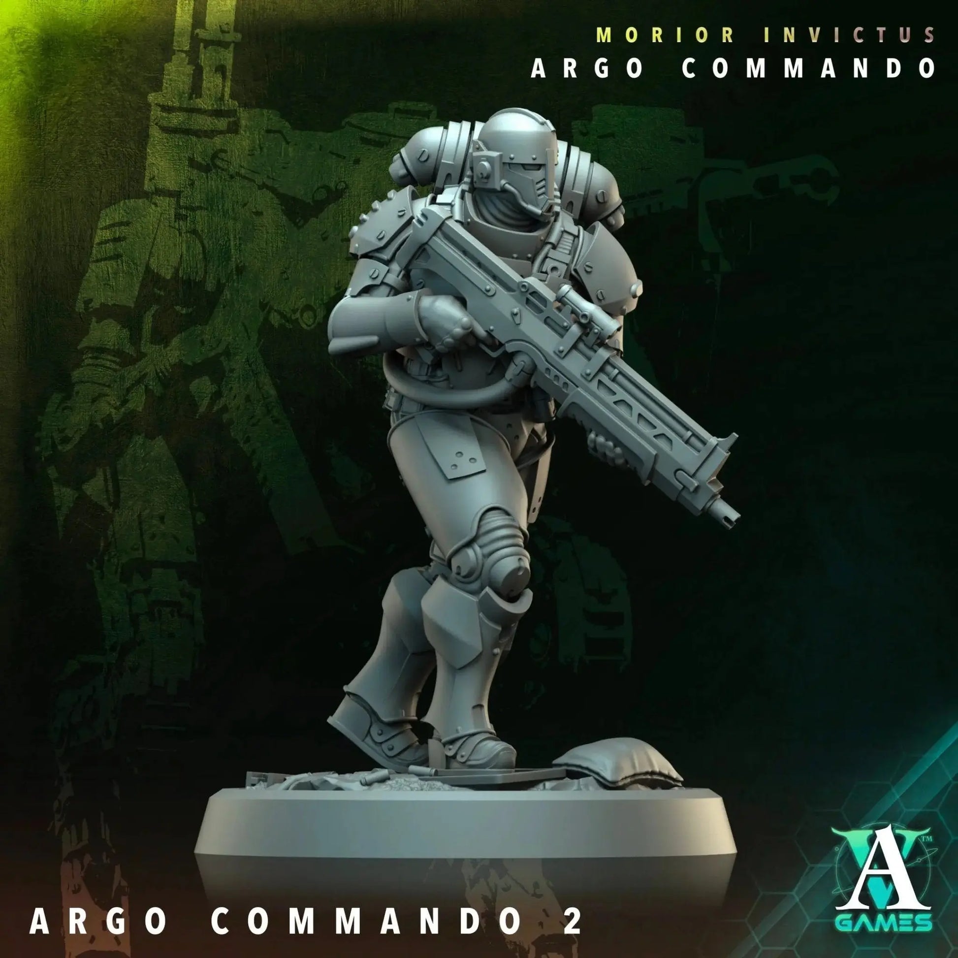 Terran Alliance - Argo Commando - STL Bundle - Archvillain Games