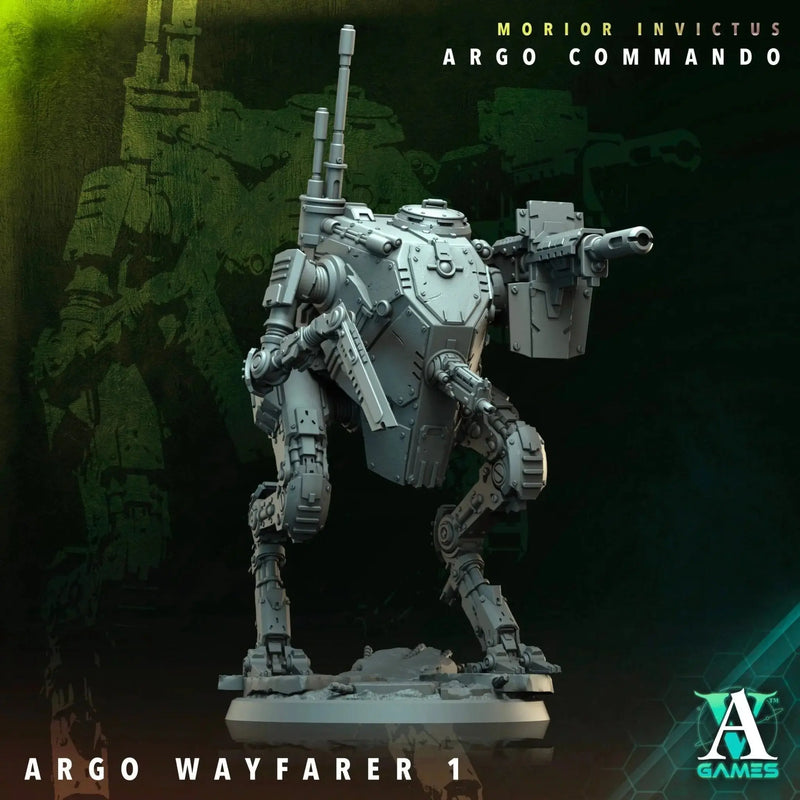 Terran Alliance - Argo Commando - STL Bundle - Archvillain Games