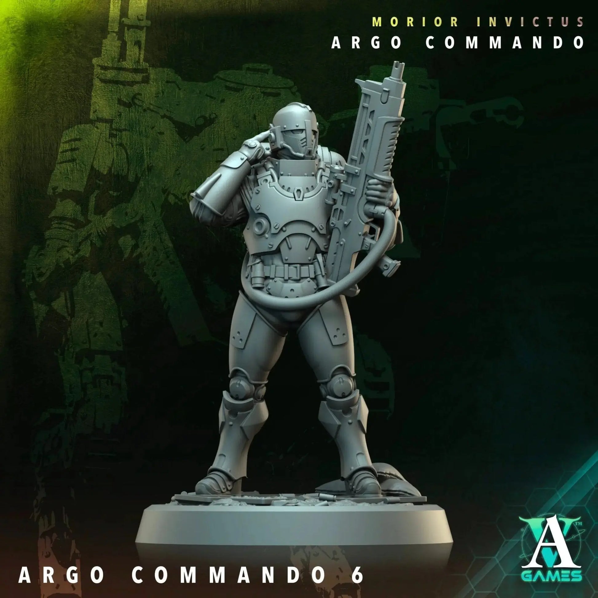 Terran Alliance - Argo Commando - STL Bundle - Archvillain Games