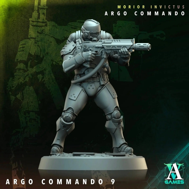 Terran Alliance - Argo Commando - STL Bundle - Archvillain Games