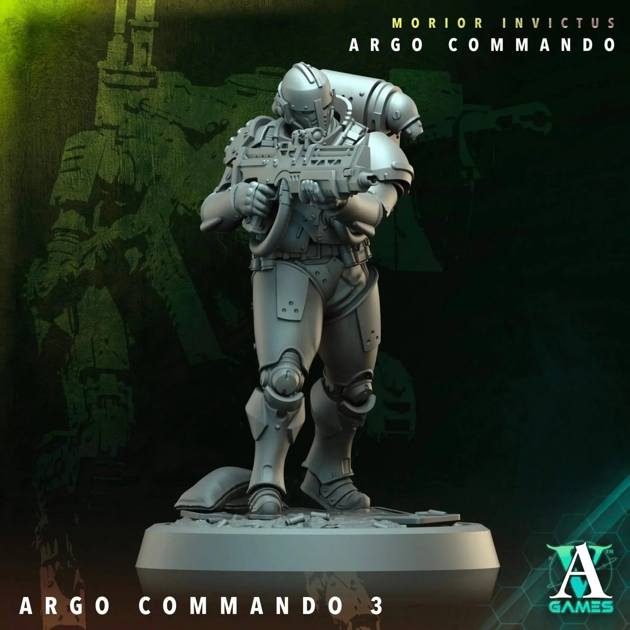 Terran Alliance - Argo Commando - STL Bundle - Archvillain Games