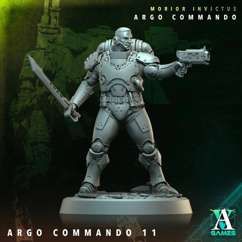 Terran Alliance - Argo Commando - STL Bundle - Archvillain Games