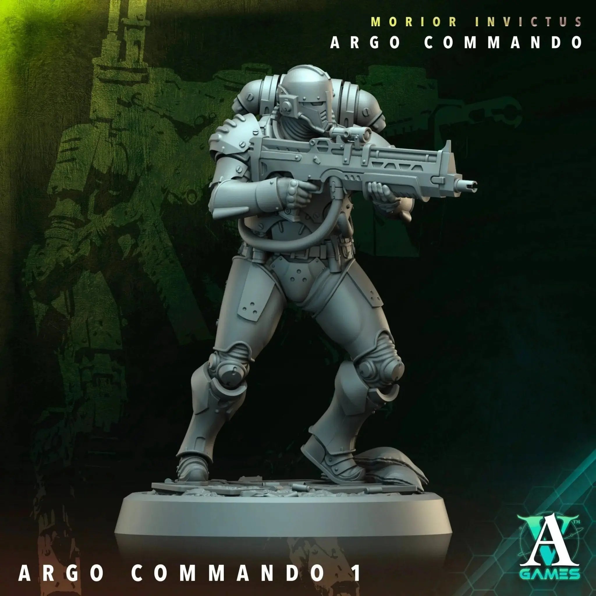 Terran Alliance - Argo Commando - STL Bundle - Archvillain Games