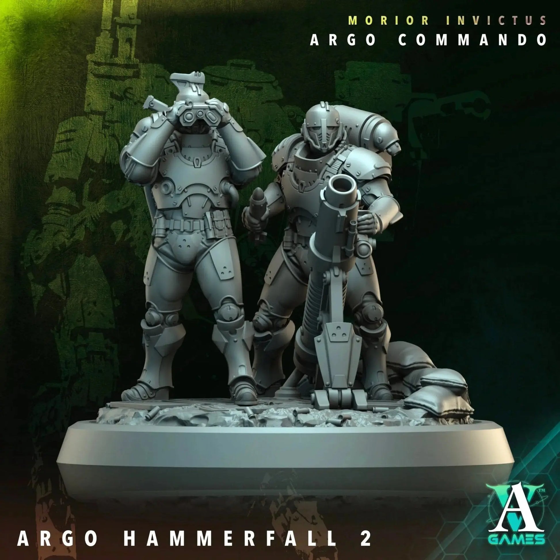 Terran Alliance - Argo Commando - STL Bundle - Archvillain Games
