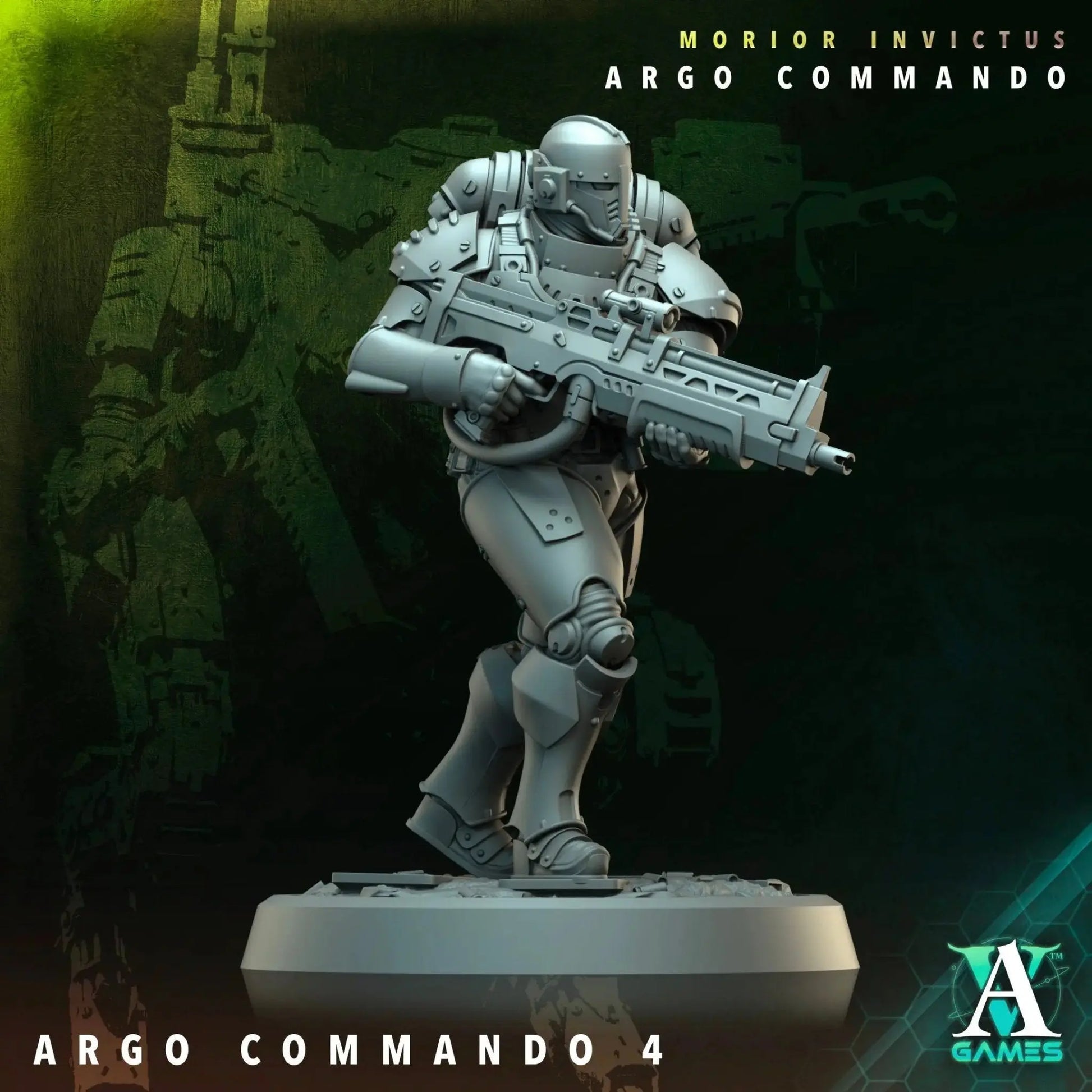 Terran Alliance - Argo Commando - STL Bundle - Archvillain Games