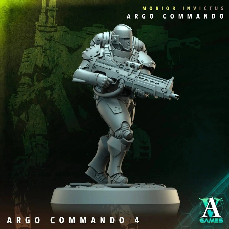 Terran Alliance - Argo Commando - STL Bundle - Archvillain Games