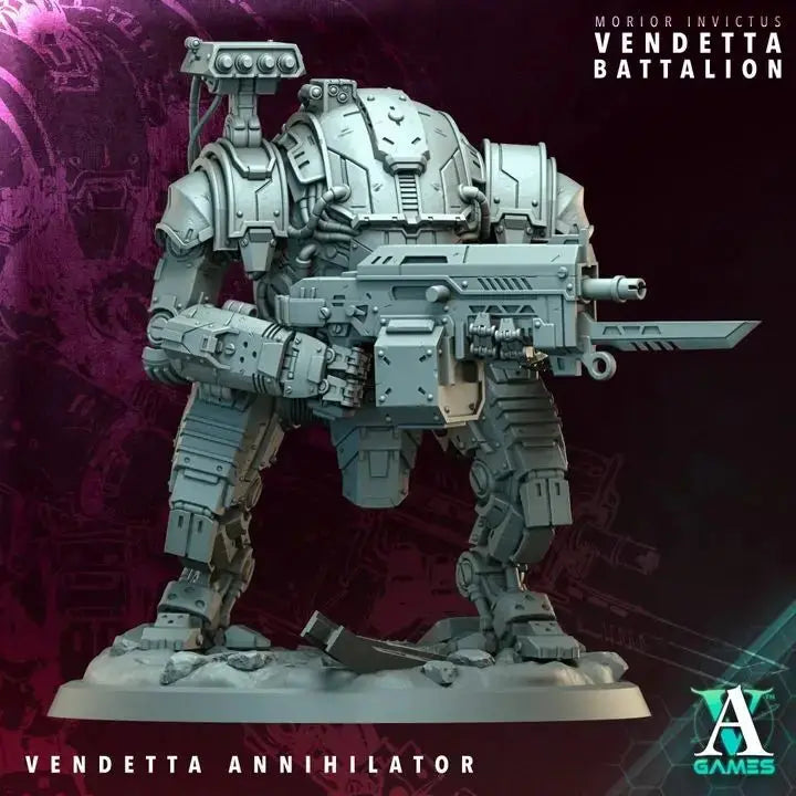 Terran Alliance - Vendetta Battalion - STL Bundle - Archvillain Games
