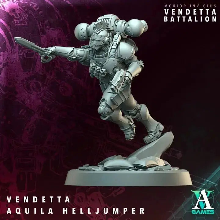 Terran Alliance - Vendetta Battalion - STL Bundle - Archvillain Games