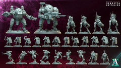 Terran Alliance - Vendetta Battalion - STL Bundle - Archvillain Games