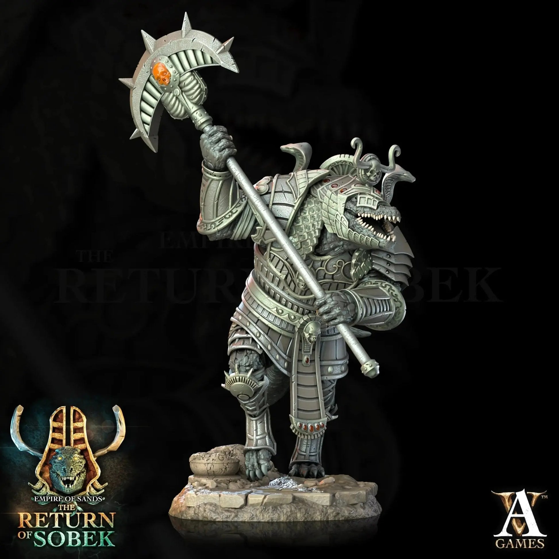 The Empire of Sands - Return of Sobek - STL Bundle - Archvillain Games