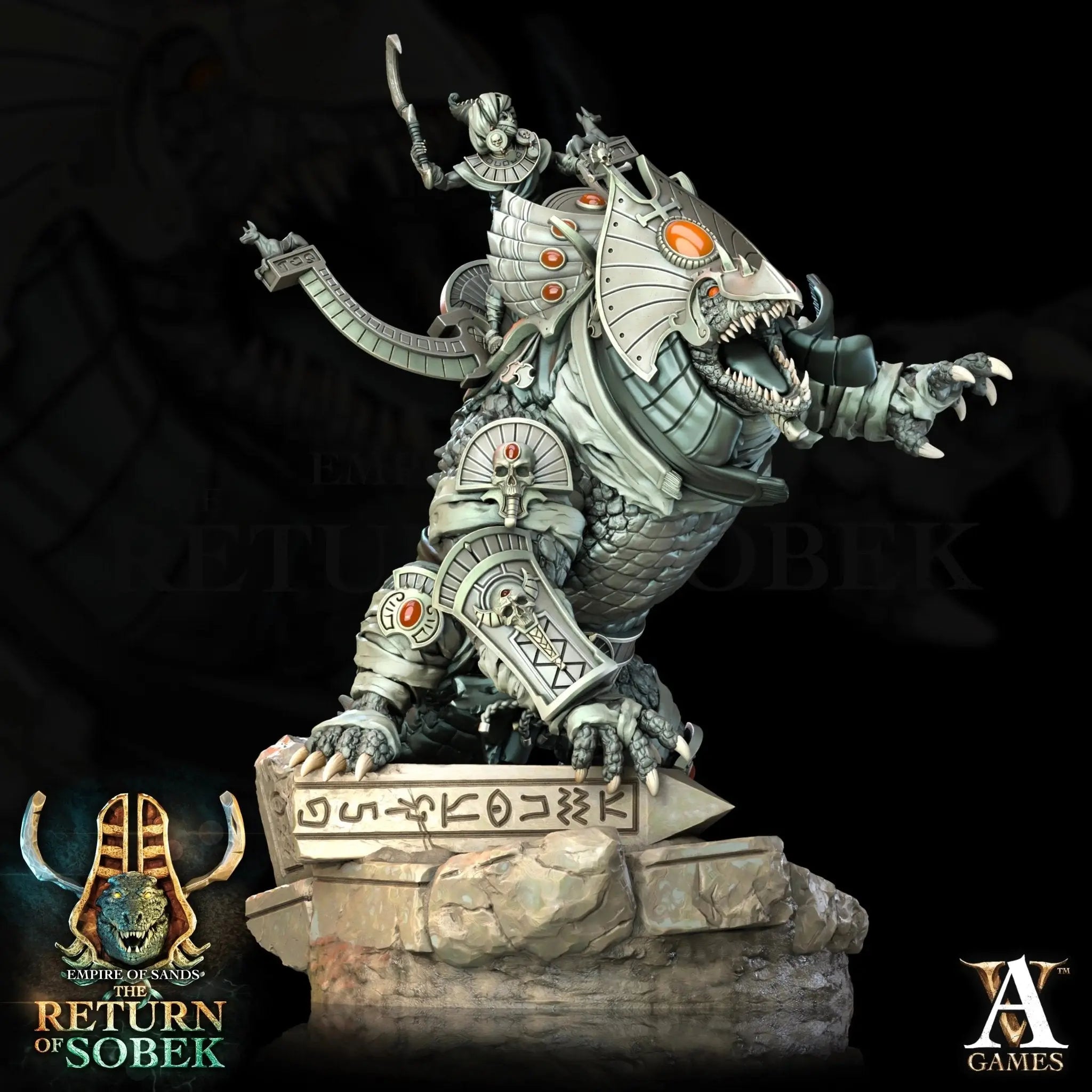 The Empire of Sands - Return of Sobek - STL Bundle - Archvillain Games