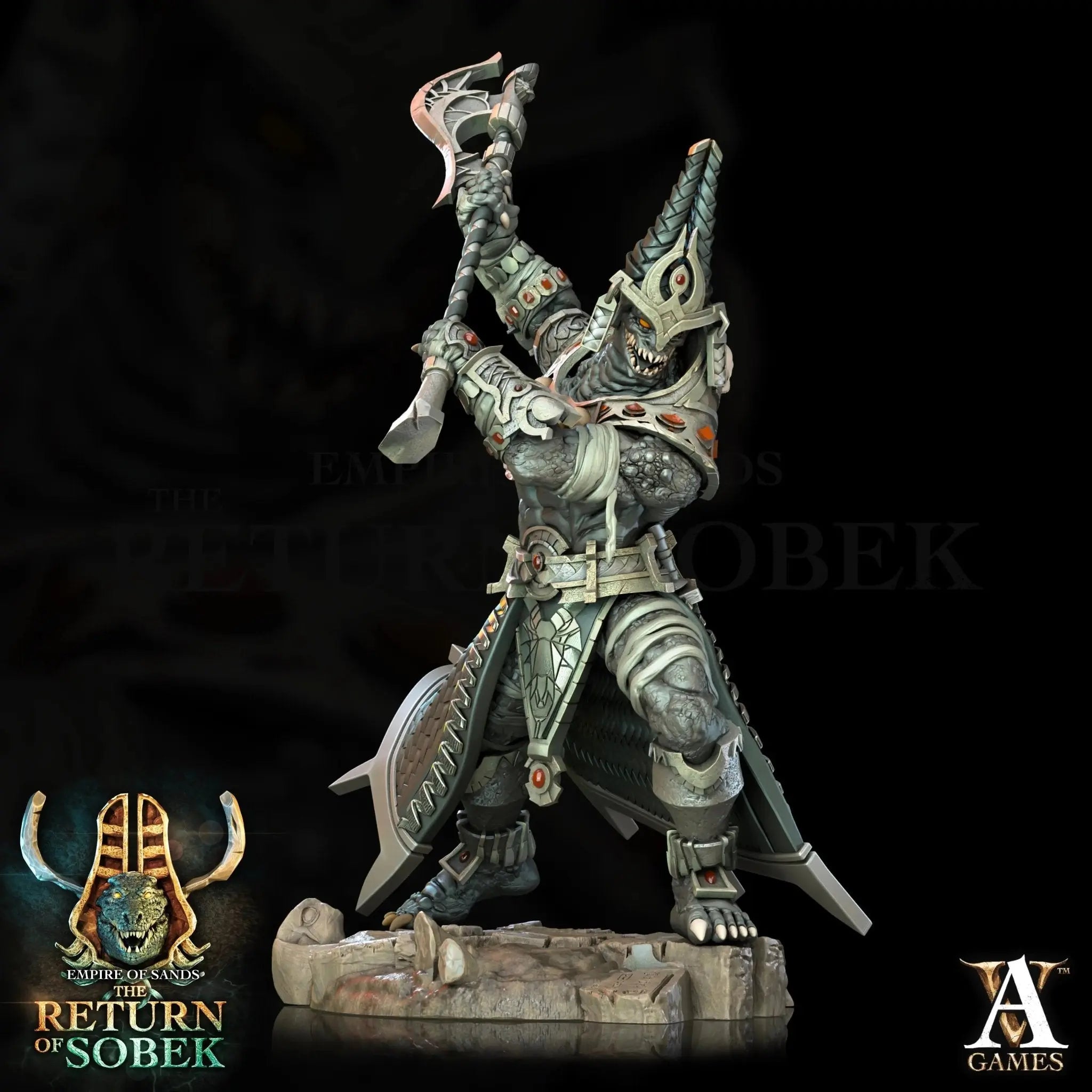 The Empire of Sands - Return of Sobek - STL Bundle - Archvillain Games