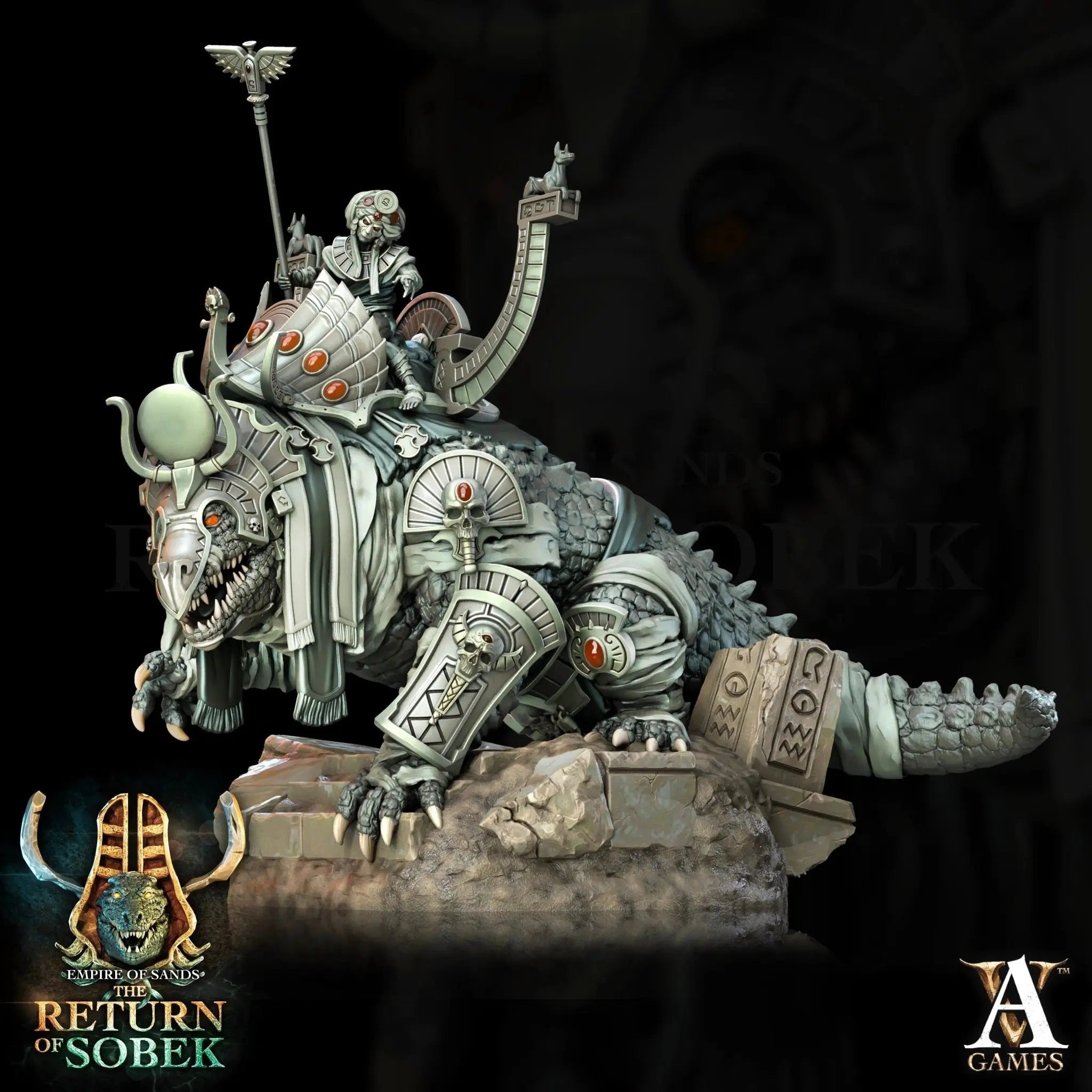 The Empire of Sands - Return of Sobek - STL Bundle - Archvillain Games