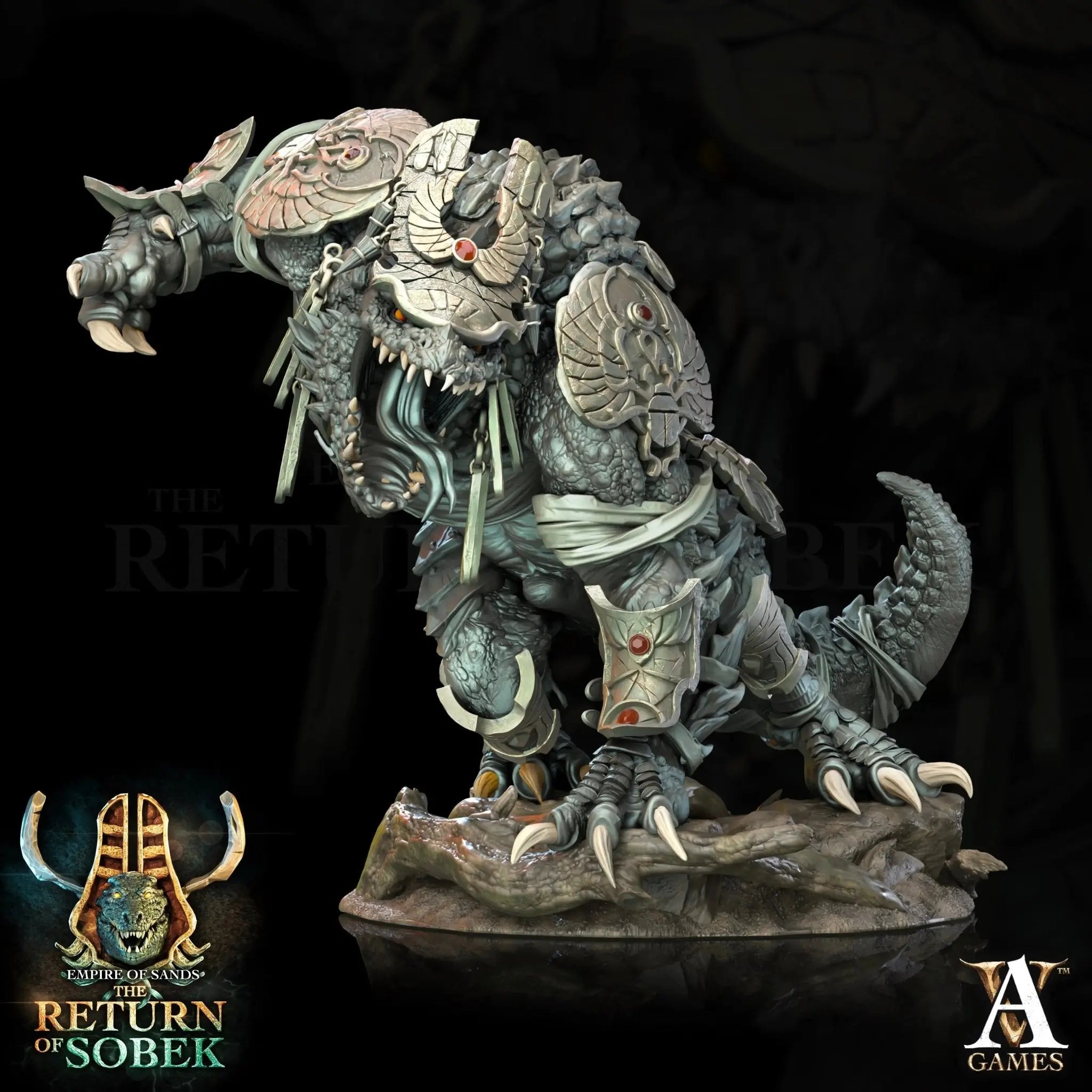The Empire of Sands - Return of Sobek - STL Bundle - Archvillain Games