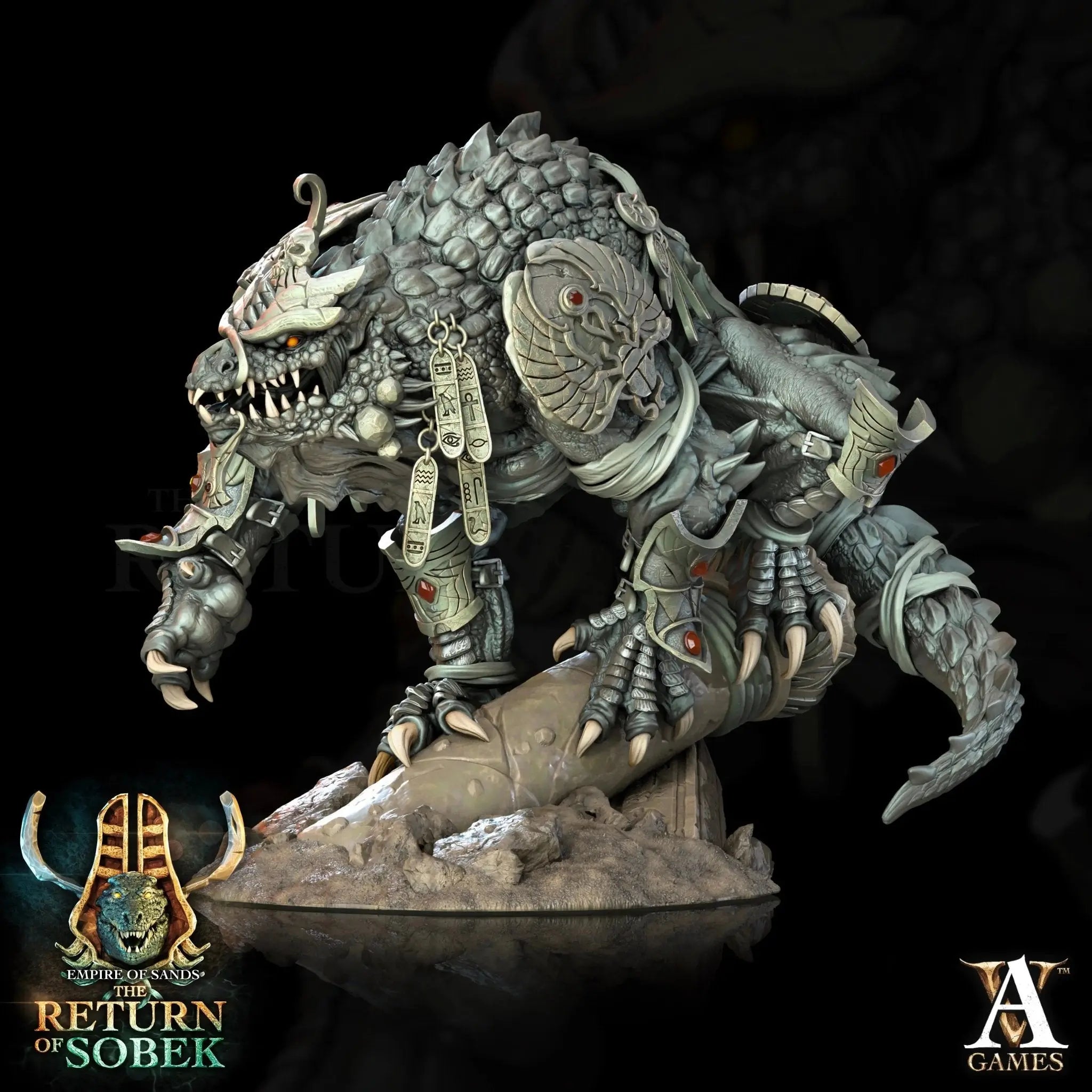 The Empire of Sands - Return of Sobek - STL Bundle - Archvillain Games