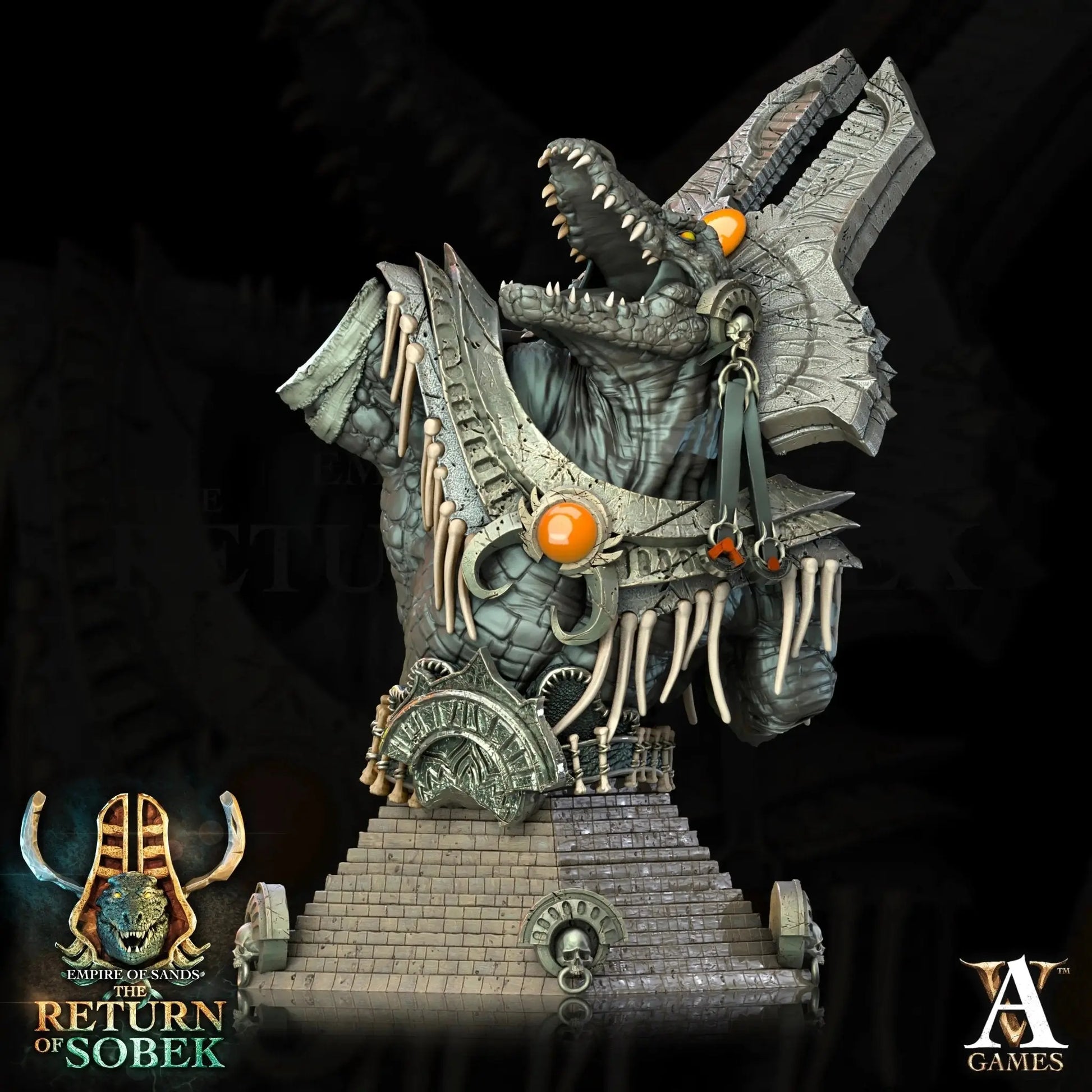 The Empire of Sands - Return of Sobek - STL Bundle - Archvillain Games