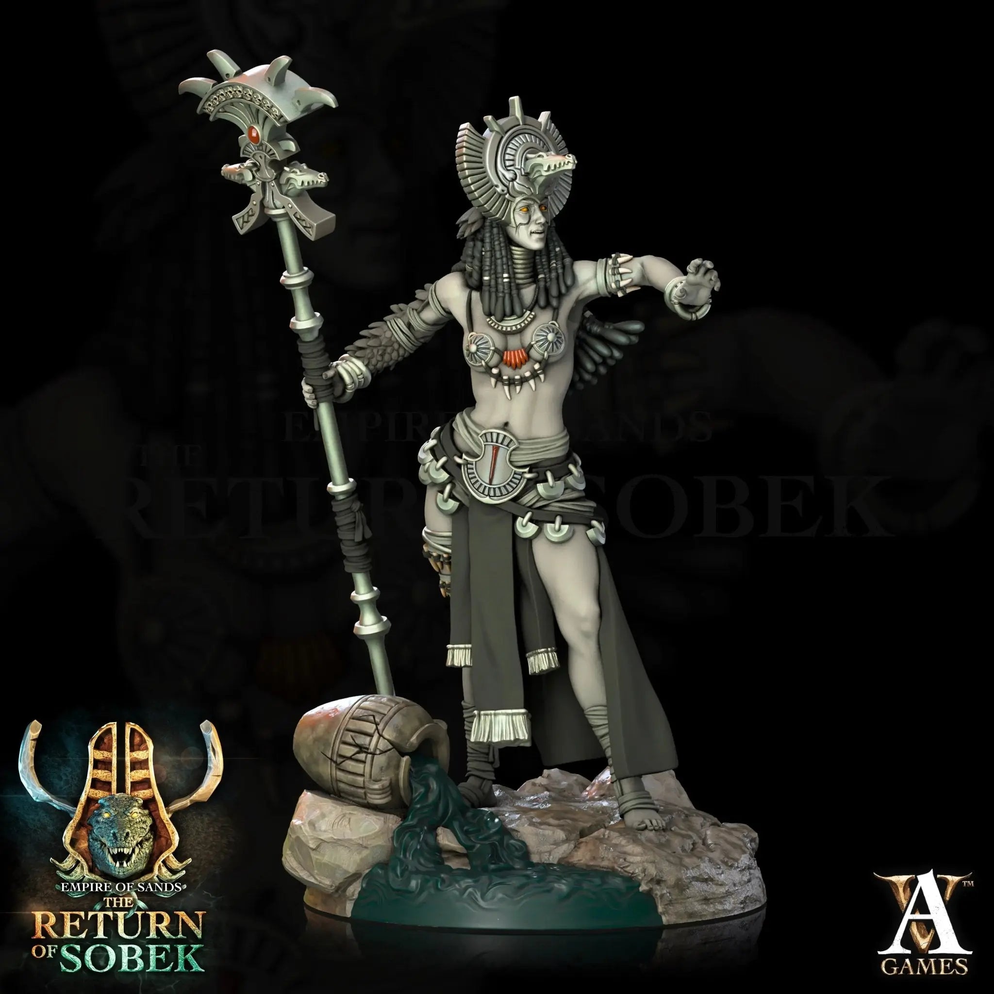 The Empire of Sands - Return of Sobek - STL Bundle - Archvillain Games