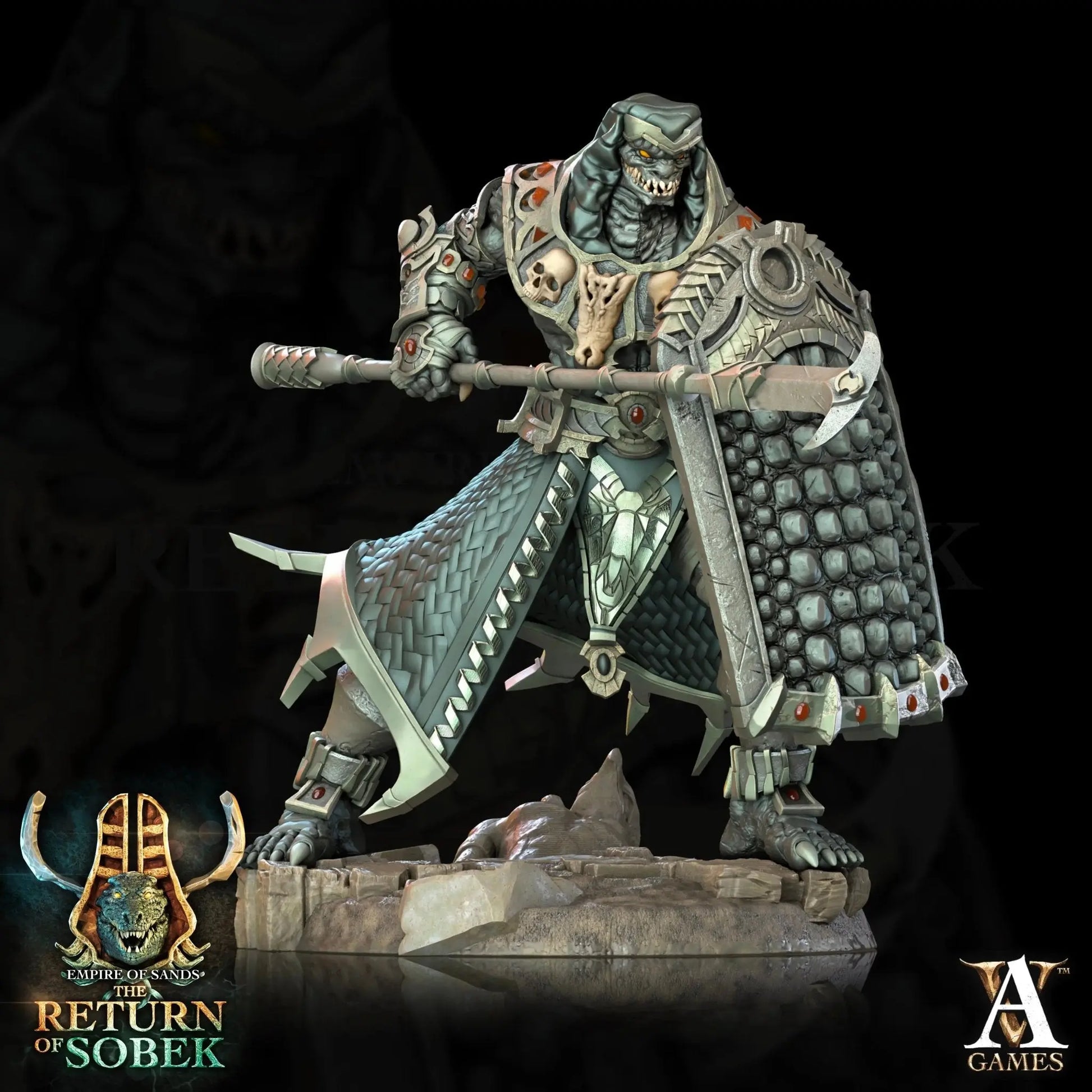 The Empire of Sands - Return of Sobek - STL Bundle - Archvillain Games