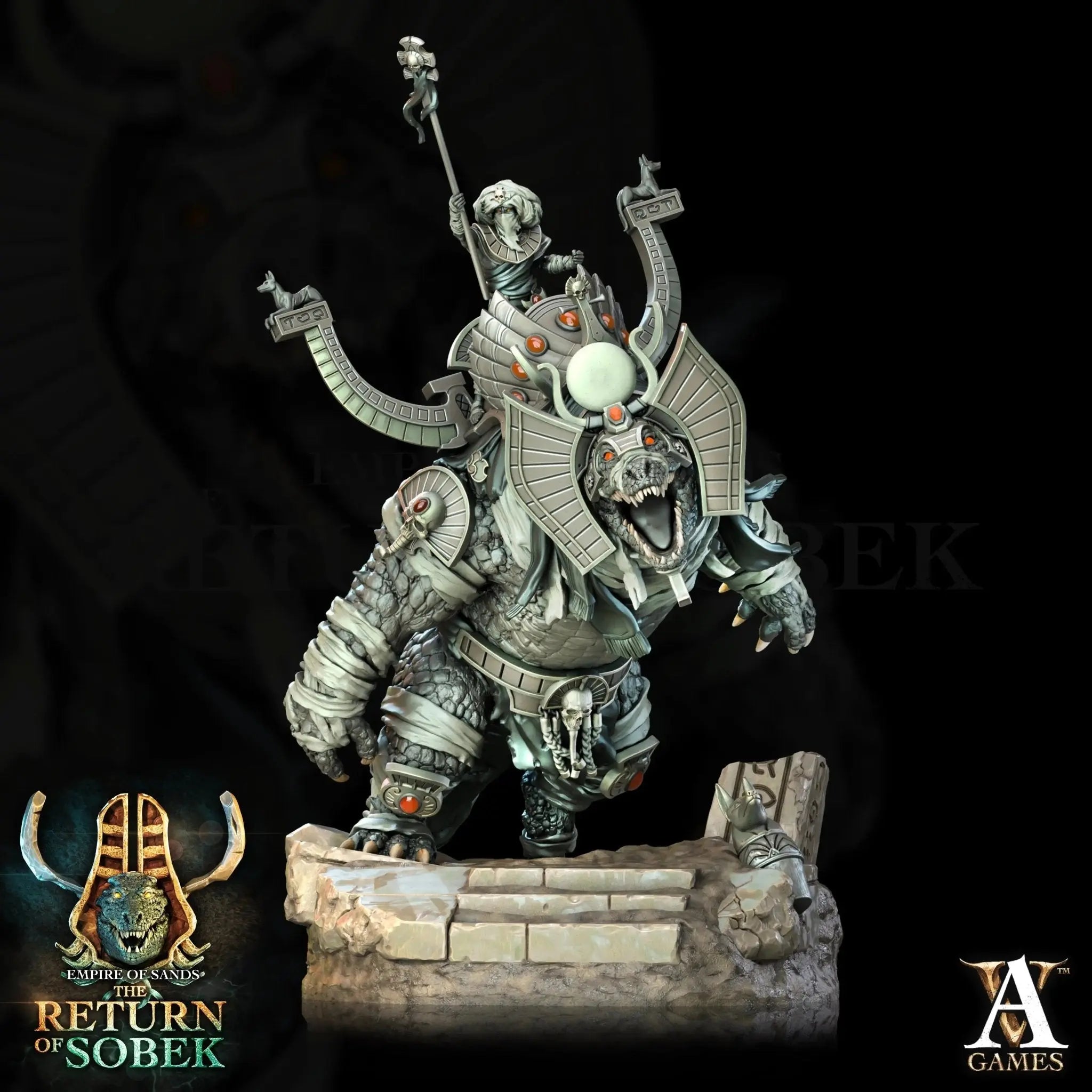 The Empire of Sands - Return of Sobek - STL Bundle - Archvillain Games
