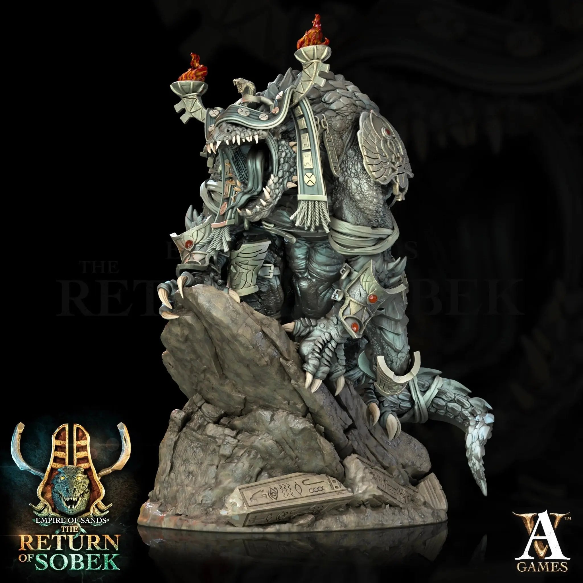 The Empire of Sands - Return of Sobek - STL Bundle - Archvillain Games