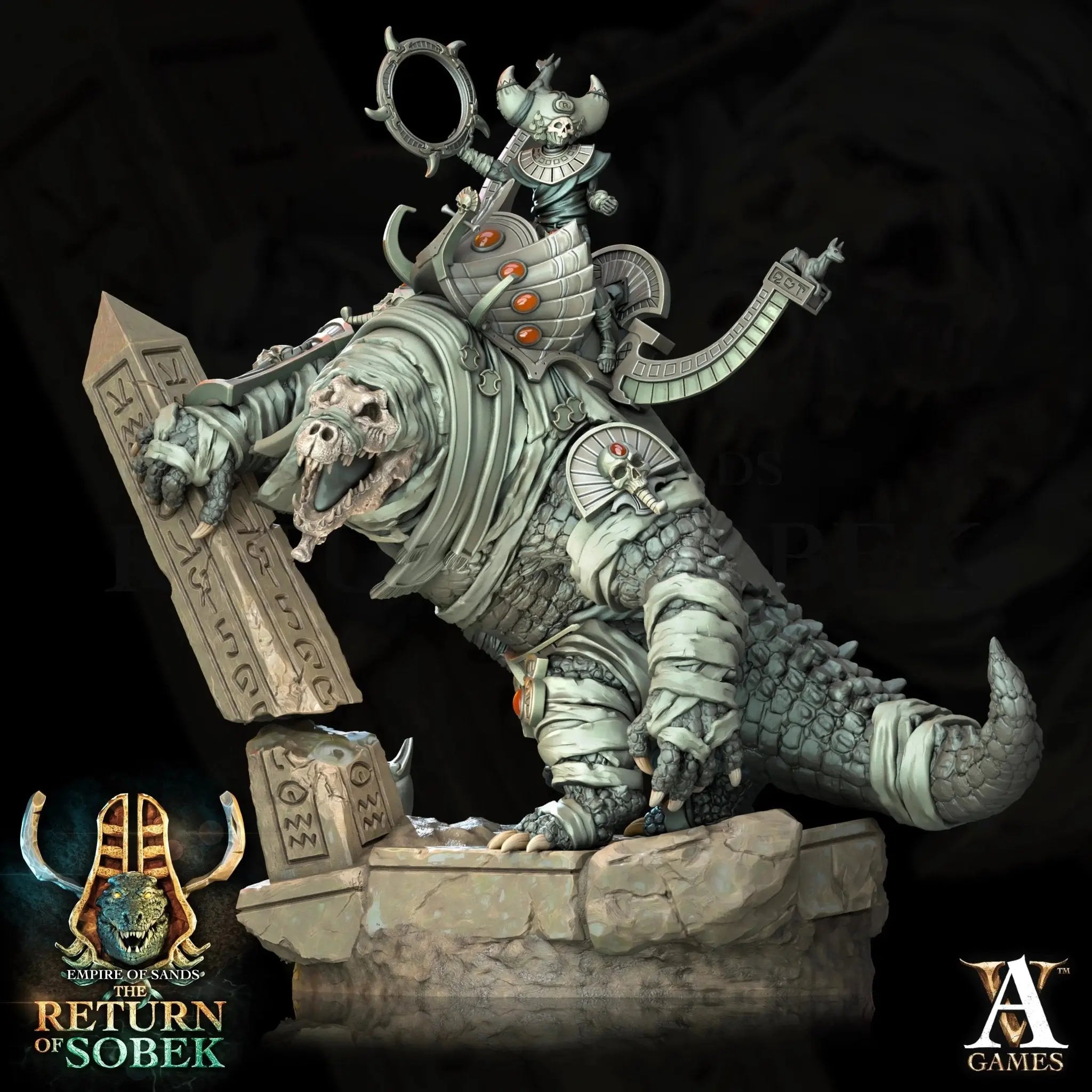 The Empire of Sands - Return of Sobek - STL Bundle - Archvillain Games