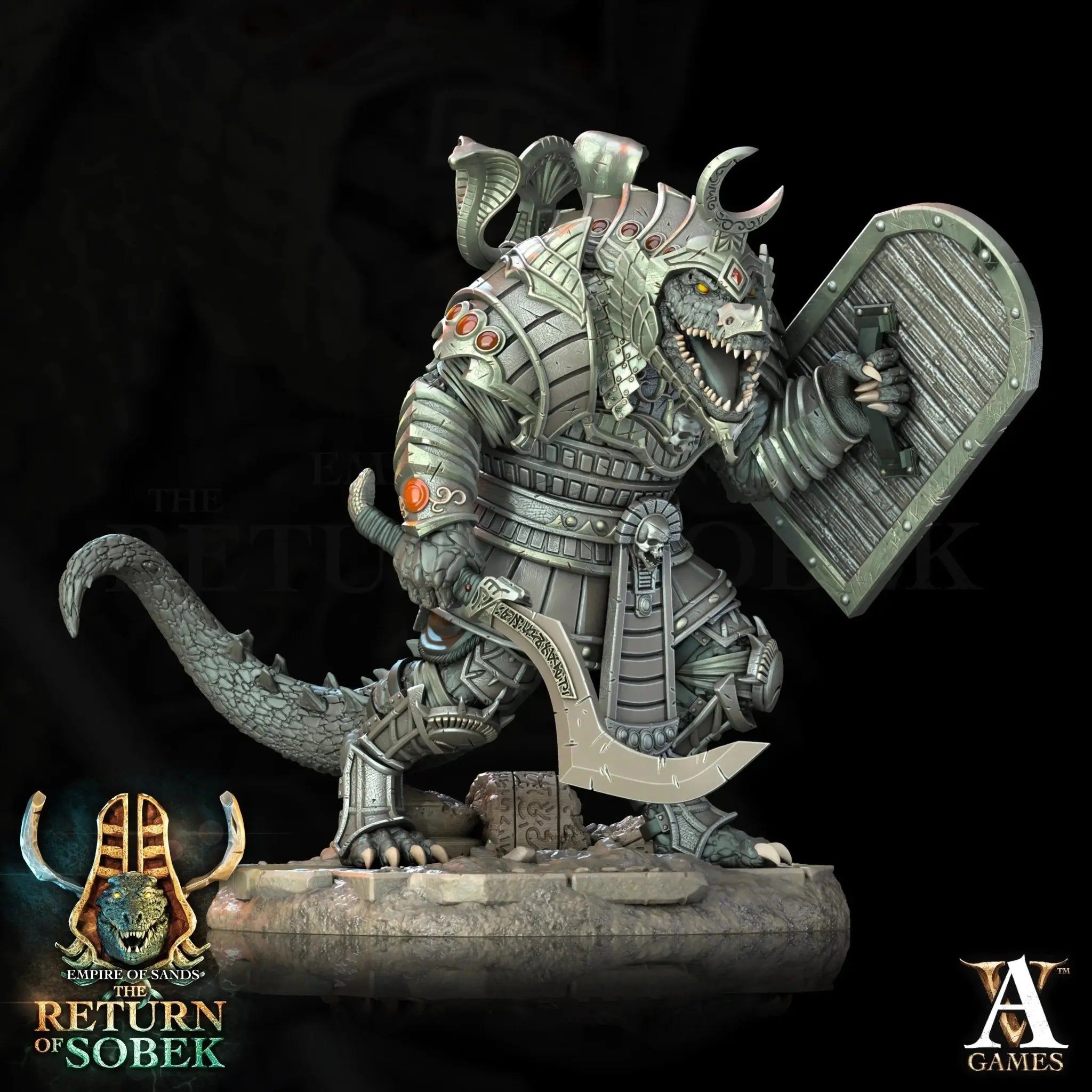 The Empire of Sands - Return of Sobek - STL Bundle - Archvillain Games