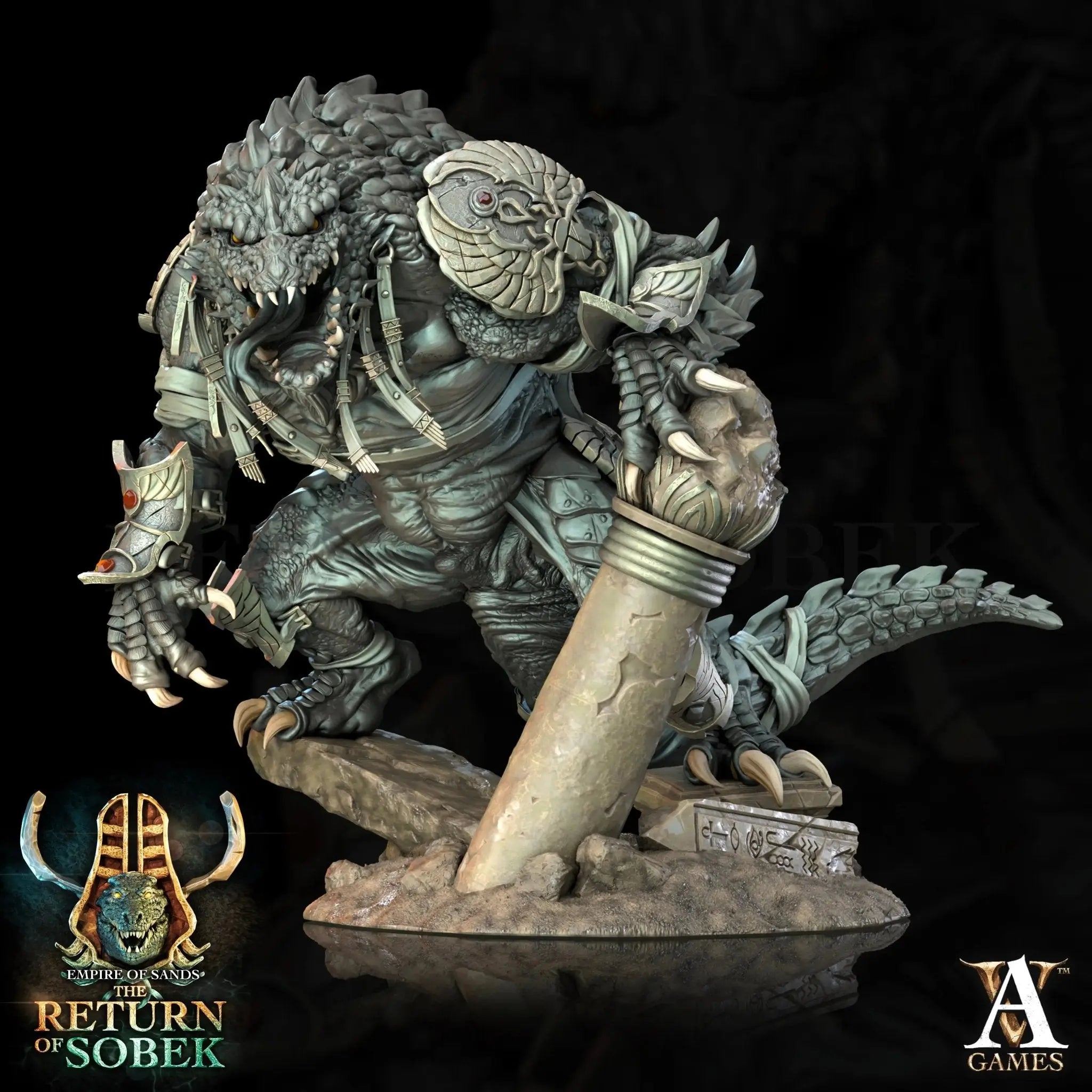 The Empire of Sands - Return of Sobek - STL Bundle - Archvillain Games