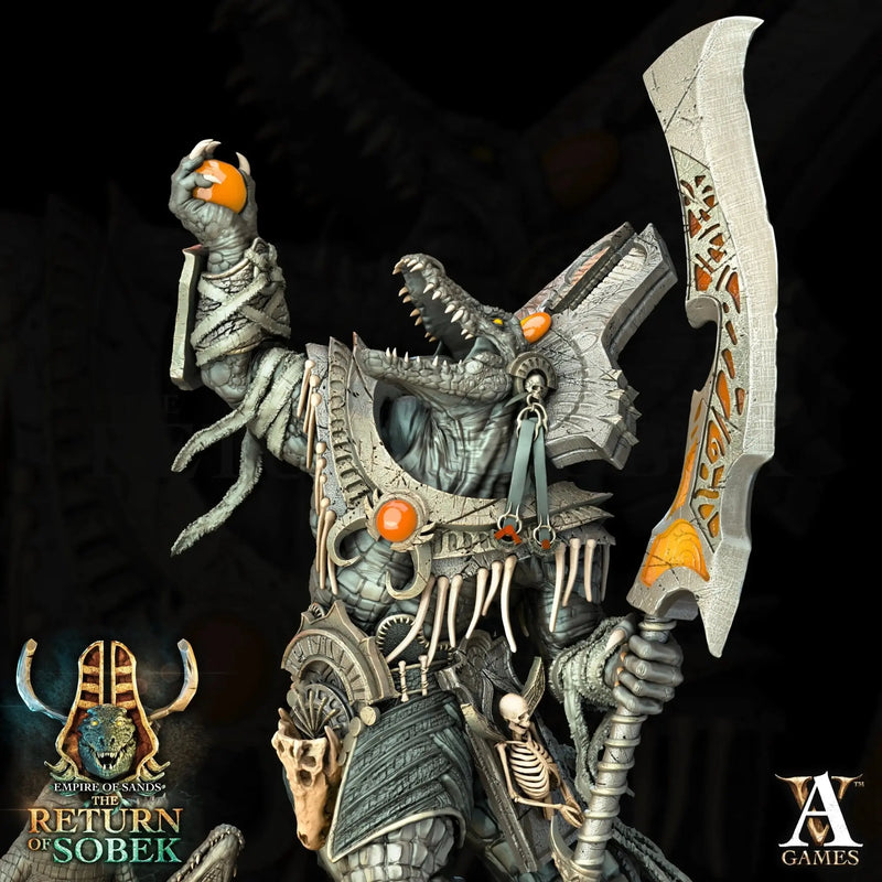 The Empire of Sands - Return of Sobek - STL Bundle - Archvillain Games