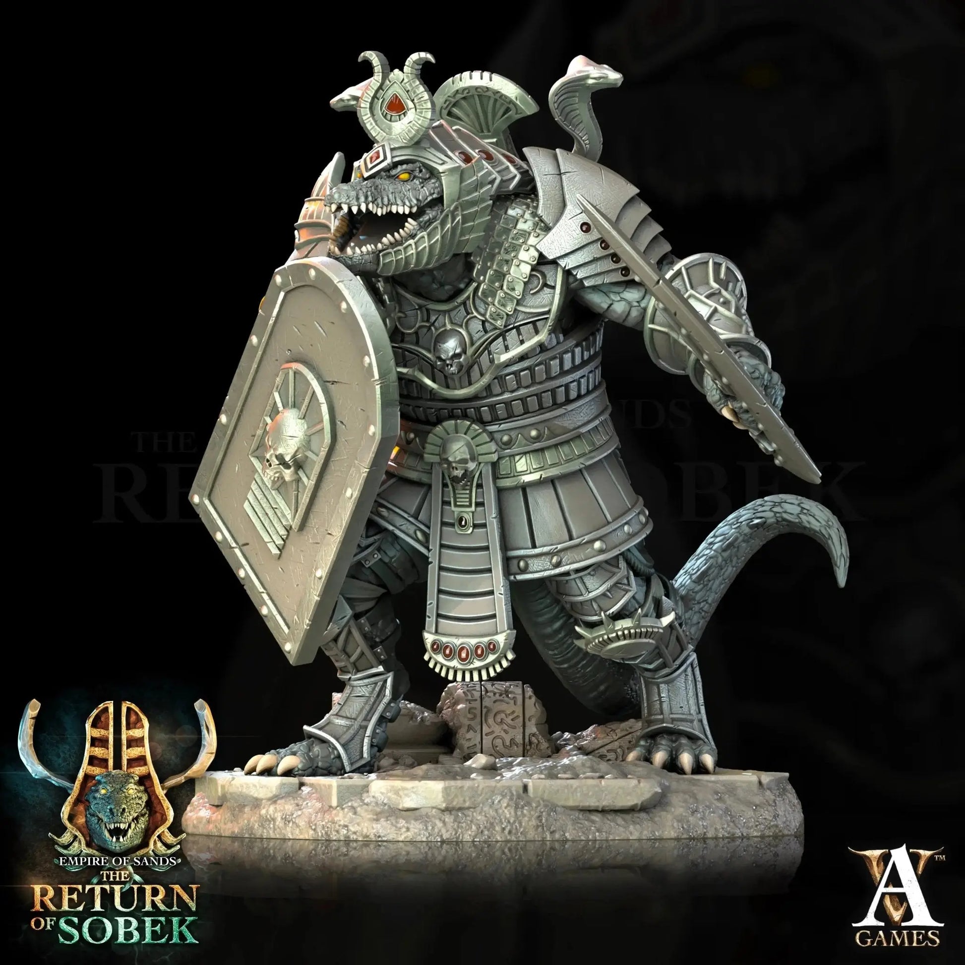 The Empire of Sands - Return of Sobek - STL Bundle - Archvillain Games