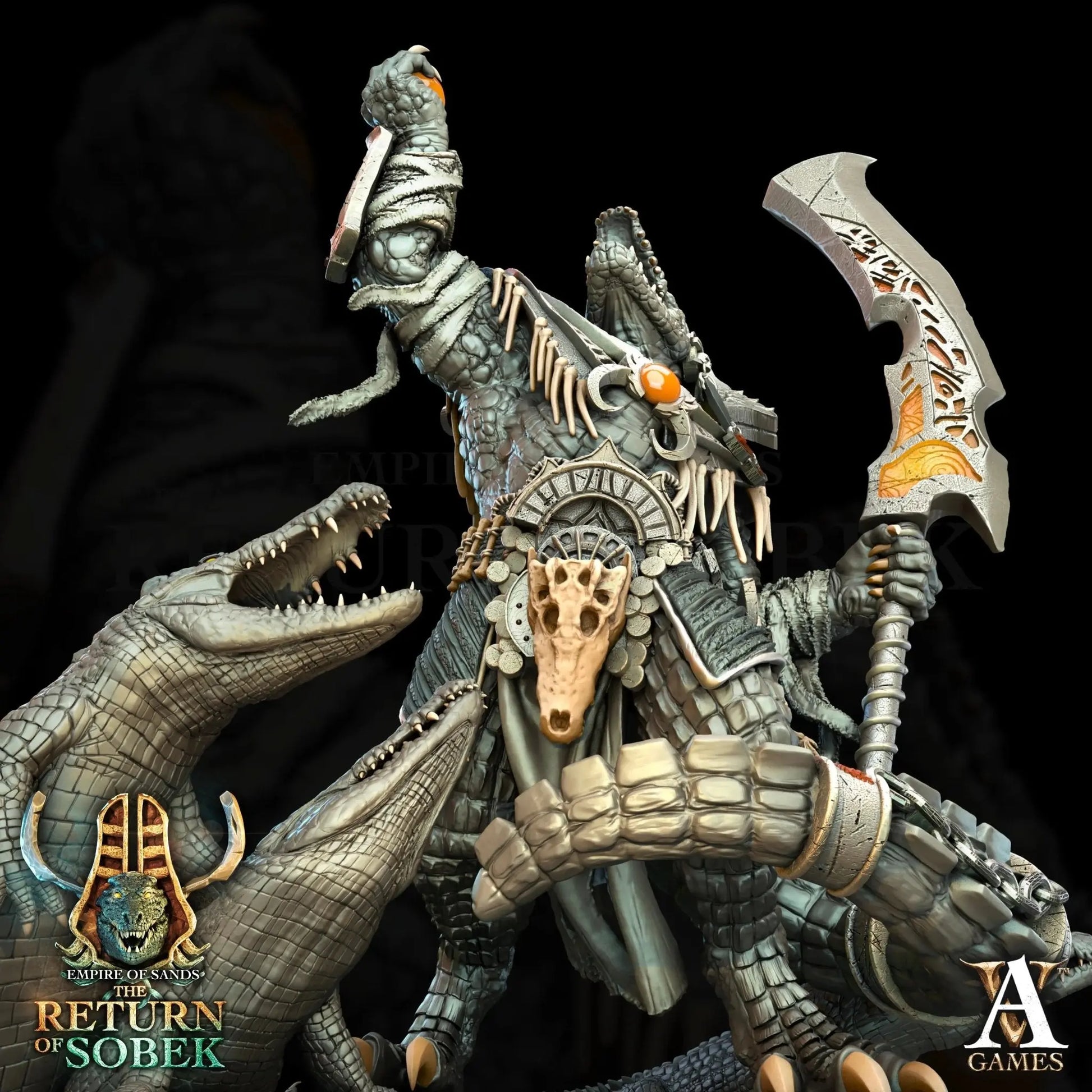 The Empire of Sands - Return of Sobek - STL Bundle - Archvillain Games