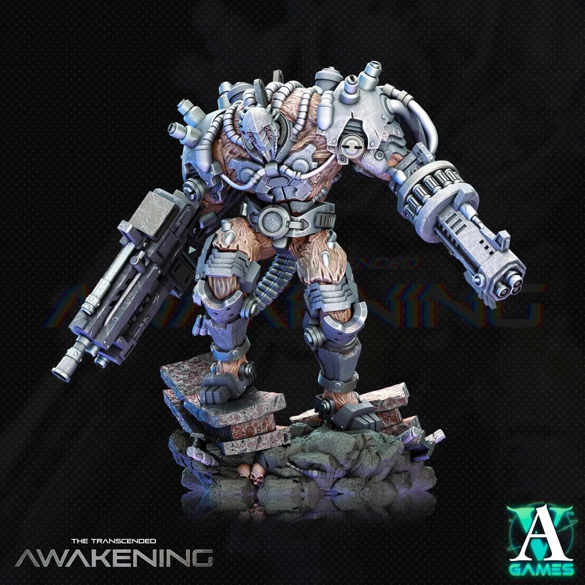 The Transcended - Awakening - STL Bundle - Archvillain Games