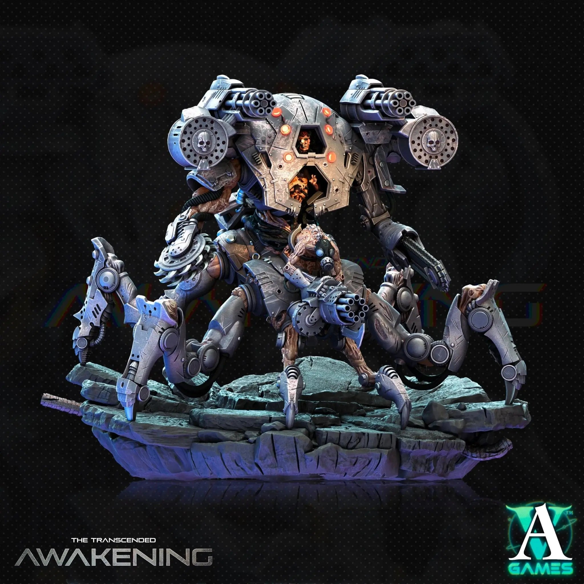 The Transcended - Awakening - STL Bundle - Archvillain Games