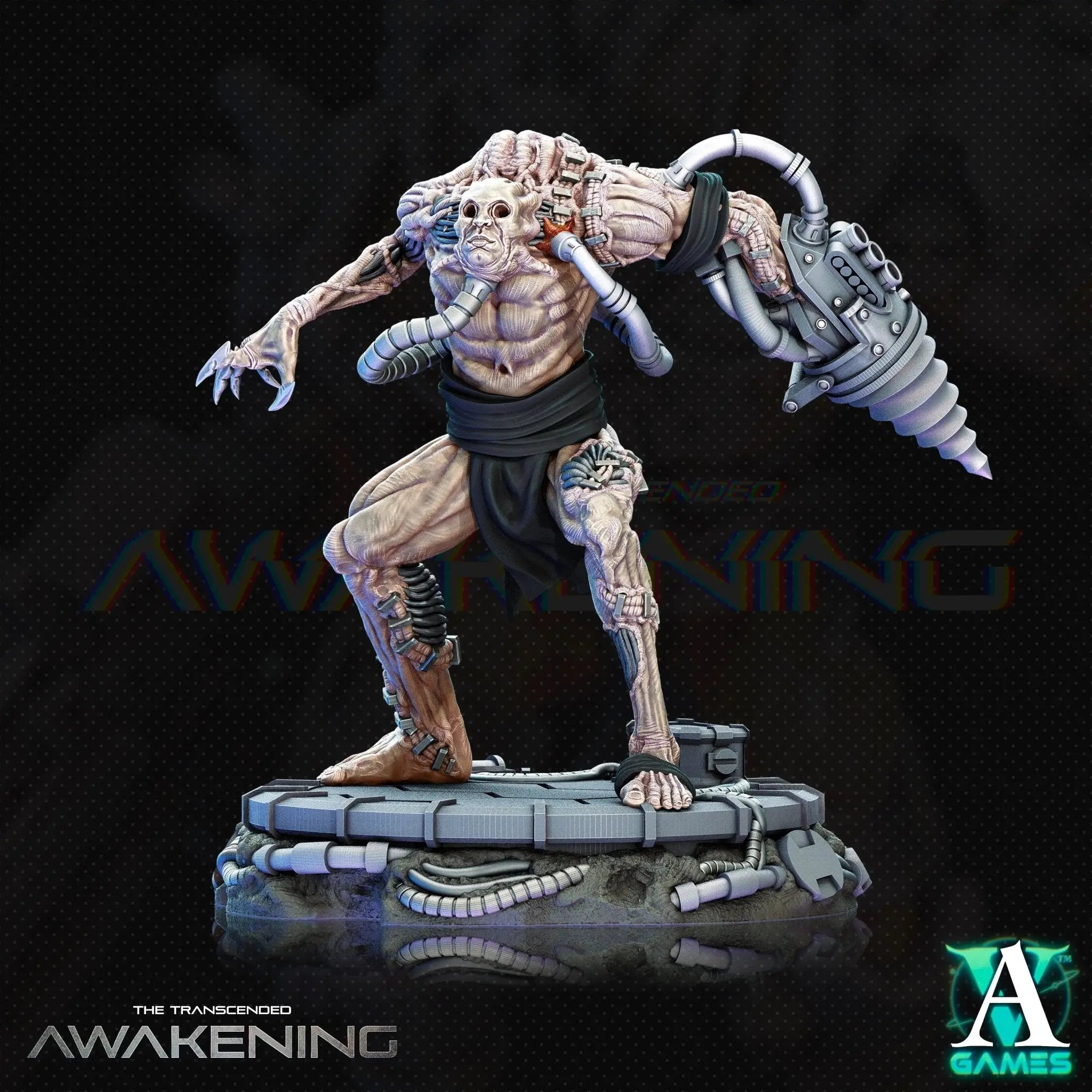 The Transcended - Awakening - STL Bundle - Archvillain Games